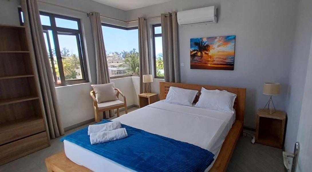 Splendide Penthouse Vue Mer A 5 Mn A Pied De La Plage Flic-en-Flacq Dış mekan fotoğraf